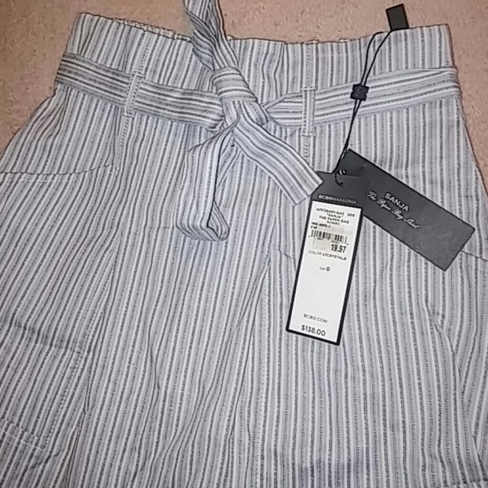 Bnwt! Bcbg paper bag skirt style